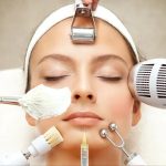 Cleansing face facial device
